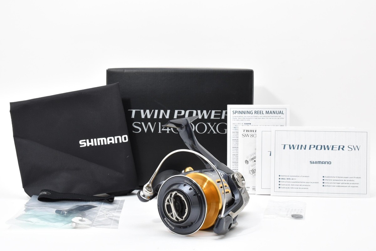 🌟Excellent+5🌟 Shimano 15 Twin Power SW 14000XG Spinning Reel W