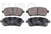 Eurobrake Bremsbelagsatz, Scheibenbremse Vorderachse U.A. FüR Daihatsu, Mazda