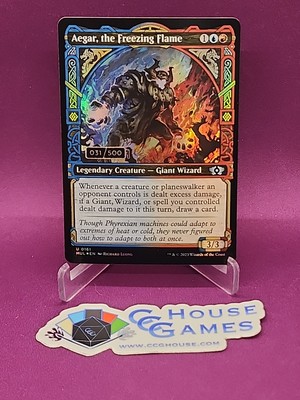 MTG Aegar, The Freezing Flame Serialize 031/300 Multiverse Legends