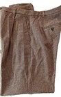 NWT  Vince Houndstooth Pleated Pants Brown Black - sz  12 — photo 3