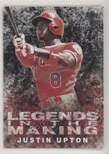 2018 Topps Update Legends in the Making Black Justin Upton #LITM-12 n5x