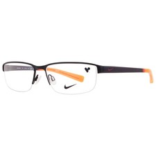 Nike Demo Rectangular Men's Eyeglasses NIKE 8098N 007 56 NIKE 8098N 007 56