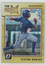 2017 Panini Donruss Optic The Prospects Gold Prizm 6/10 Victor Robles #TP3 uk2
