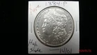 1884-P AU MORGAN SILVER DOLLAR #4101
