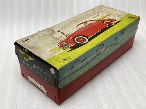 Bandai Bc Bandaiya Jaguar Xk150 Coupe Tin Vintage Friction Made In Japan 1960 Sh - Picture 8 of 9