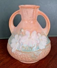 1940s Roseville Cosmos Pattern Posy Vase