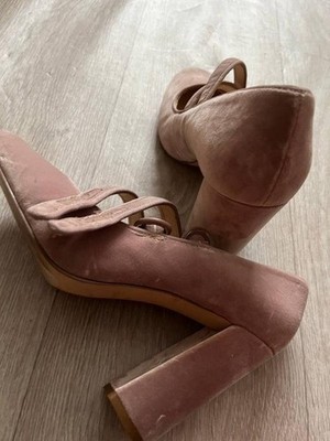 Women Nine West Heels Peach 40
