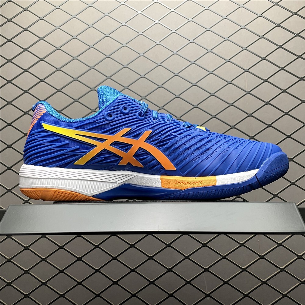 Asics Solution Speed FF2 Blue And Orange Men display picture 1