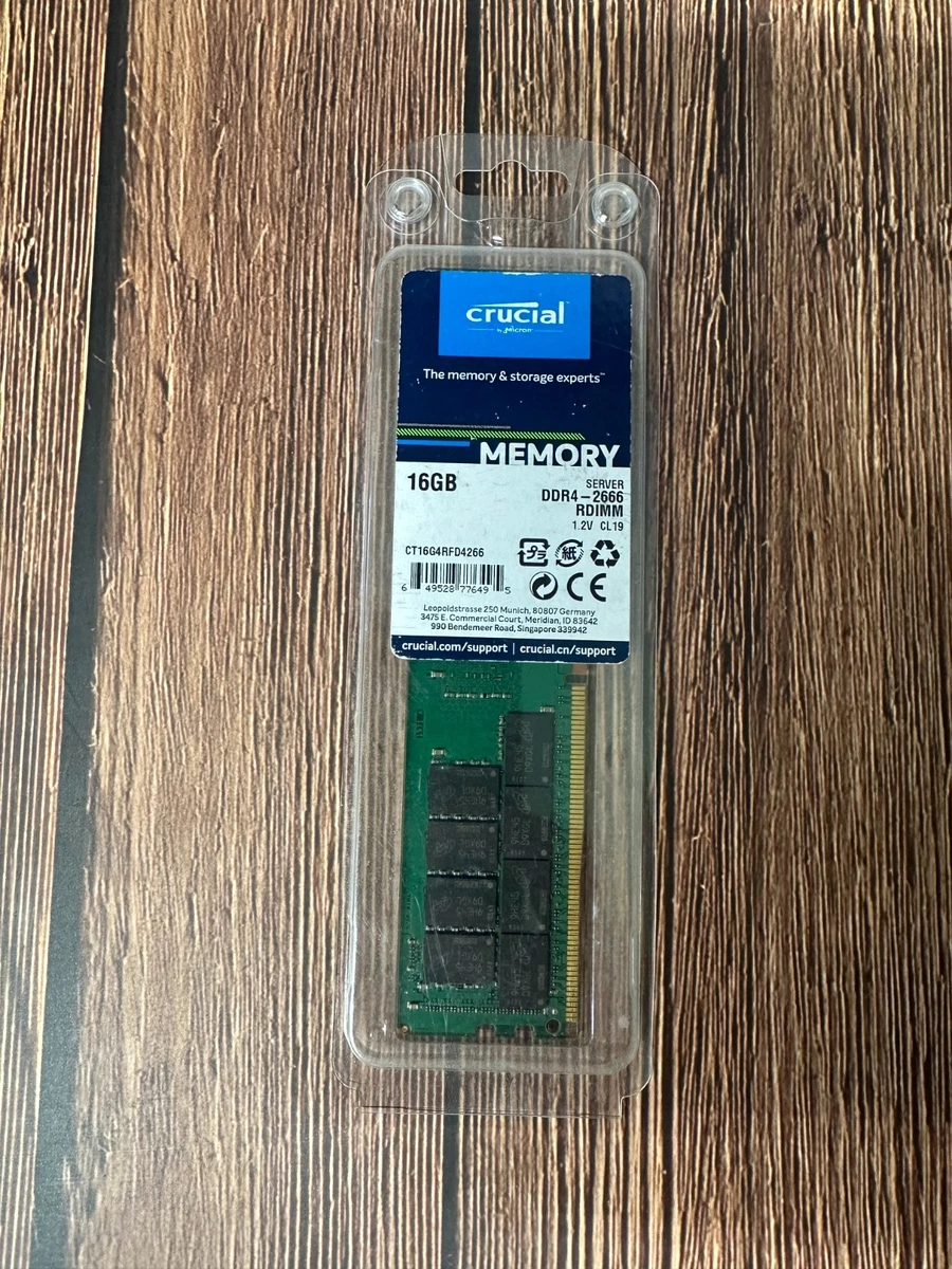 Crucial PC4-17000 (DDR4-2133) Bus Speed Computer RAM 8 GB Total