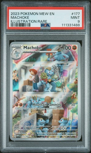 Machoke graded PSA 9 for sale on eBay