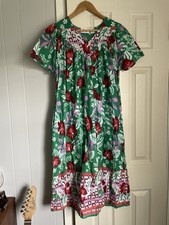 Loungees Vintage Mumu Size M - Vintage Women s Sleepwear Mumu Nightgown