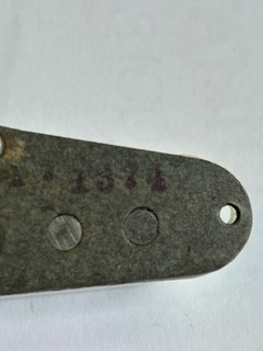 Vintage 1974 Fender Stratocaster Pickup Grey Gray bobbin February’74