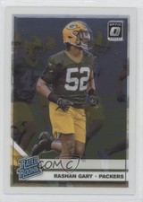 2019 Panini Donruss Optic Rated Rookie Rashan Gary #195 03yj