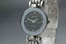 [Near MINT] RADO Florence 318.3744.4 23mm Sapphire Crystal Quartz Women's Watch