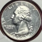 1963 Proof Washington Quarter. High Grade.  Free Shipping