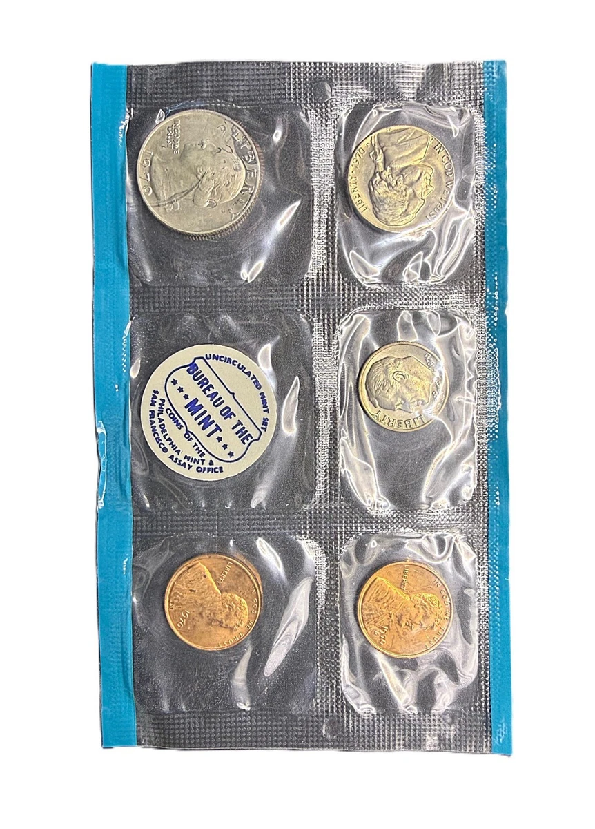 1970年代 アメリカ セット San Francisco 1970 US Coin Mint Sets for sale | eBay