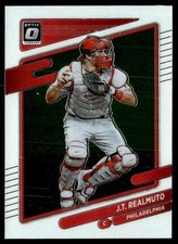 2021 Donruss Optic J.T. Realmuto Philadelphia Phillies #161