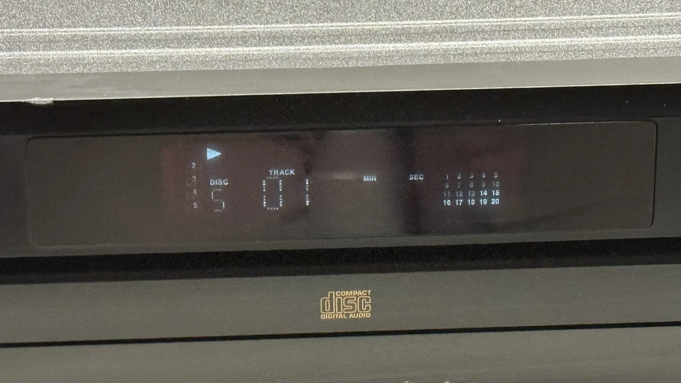 Denon DCM-290 CD Player STOPPED READING CDs Cosmetically Good See Pics No Feet🔥 - Image 3 of 4