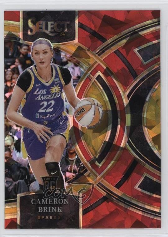 2024 Panini Select WNBA Premier Level Red Ice Prizm Cameron Brink #191 uk2