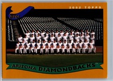 2002 Topps #642 Arizona Diamondbacks Base Team Photo