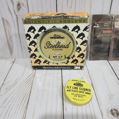 Scientific Anglers Mastery Series  Steelhead Floating  WF-9-F 105ft,  Extras Lot