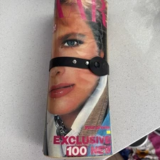 Vintage 80s Mr. Ernest Harper's Bazaar Magazine Cover Clutch 