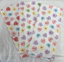 ENVOGUE KITCHEN TOWELS 3 CONVERSATION HEARTS 100 COTTON