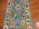 Turkish Oushak Rug,Geometric Multicolored Area Rug,Handmade Bohemian Rug 2.8x6 — photo 5