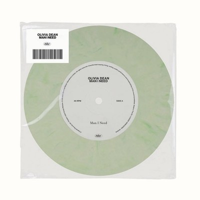 Olivia Dean - Man I Need 7  Single Light Green Marble Vinyl - BRAND NEW