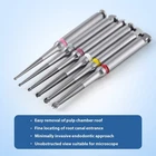 Dental Endo Burs Tungsten Carbide Long Neck Microscope for Low Speed Handpiece
