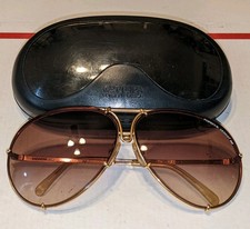 Carrera Porsche Design 5621 Sunglasses Vintage Aviator 80's Gold MADE AUSTRIA