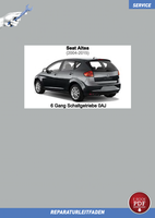 PDF Seat Altea (2004-2015) Reparaturanleitung 6 Gang Schaltgetriebe 0AJ