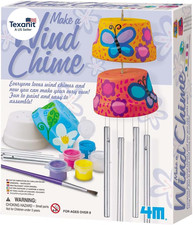 4M Make a Wind Chime Kit - Arts Crafts Construct Paint a Wind Powered Musica