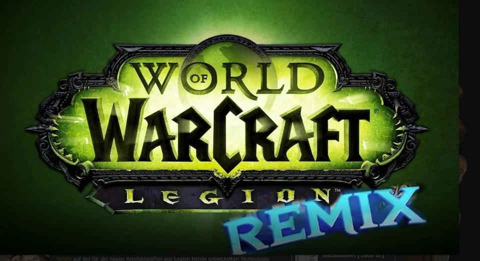 World Of Warcraft WoW Legion Remix Mythic + 50 Dungeon Boost! AFK