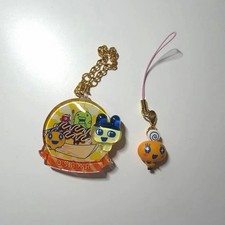 Tamagotchi Mametchi Memetchi key chain plush toy collectible
