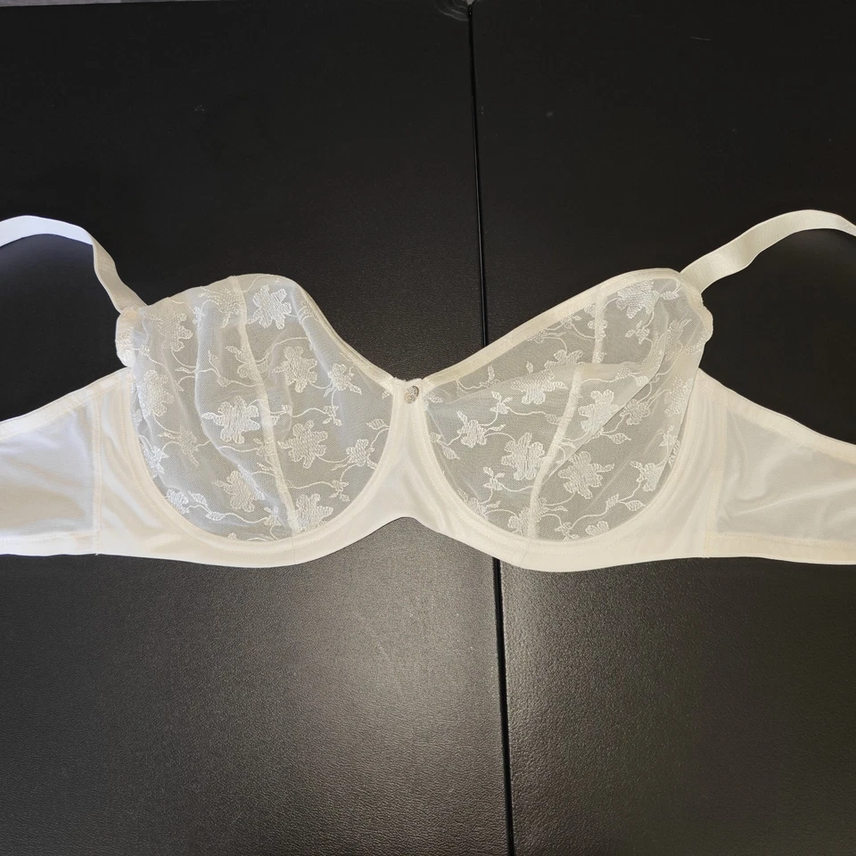 Sujetador balconette Just My Size JMS MJ1203 moderno con curvas sin forro 44D para mujer Foto 3 de 4