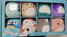 Original Squishmallows 5  Mini Plush 8-pack Assorted Exotic Animals New In Box