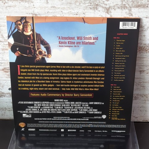 Wild Wild West (1999, Laserdisc, 17794) Excellent condition Tested - Picture 6 of 11