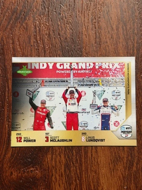 2025 Parkside Indycar NTT Base Singles (Pick Your Card) - Image 4 of 4