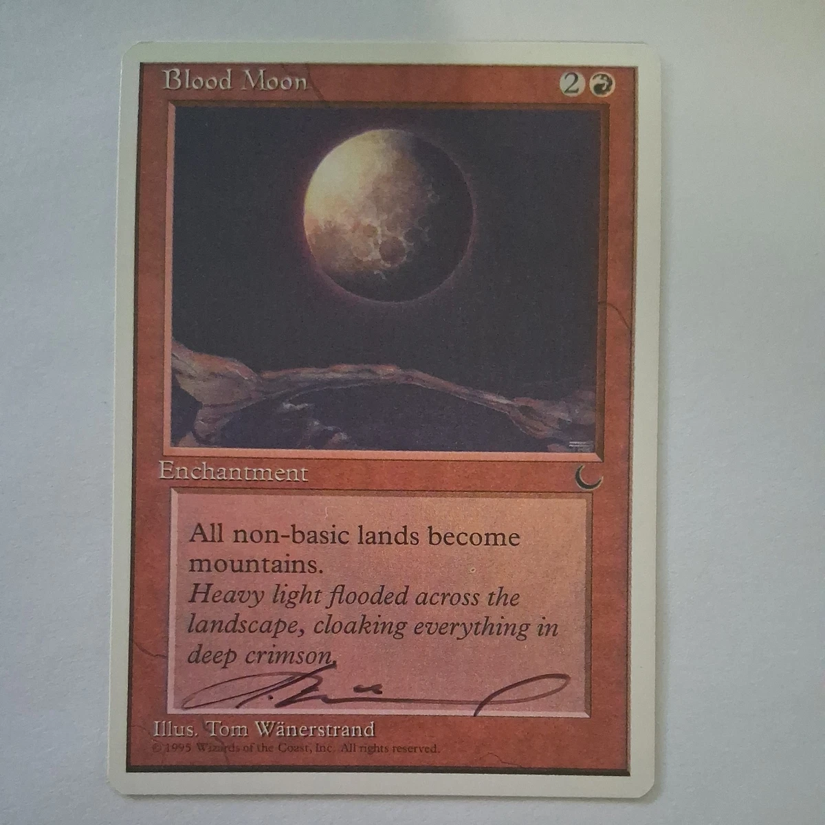 Blood Moon Magic: The Gathering Individual Trading Card Games in