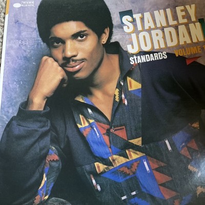 Stanley Jordan, Standards Volume 1, (1986, Vinyl LP)  Guitar Man   Moon River 