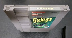 Galaga Demons Of Death Original NINTENDO NES Game - Manual & Sleeve WORKING 