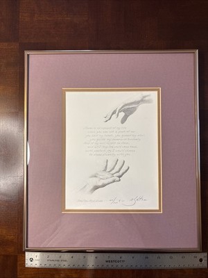 Robert Saxton - For Now And Ever - 210 / 600 Signed And Framed Great Condition