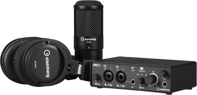 Recording Pack with IXO22 Audio Interface, Studio Condenser Mic, Monitor Headpho
