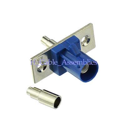 5x GPS Antenna Fakra C 2 hole panel Plug connector for GPS telematics/navigation