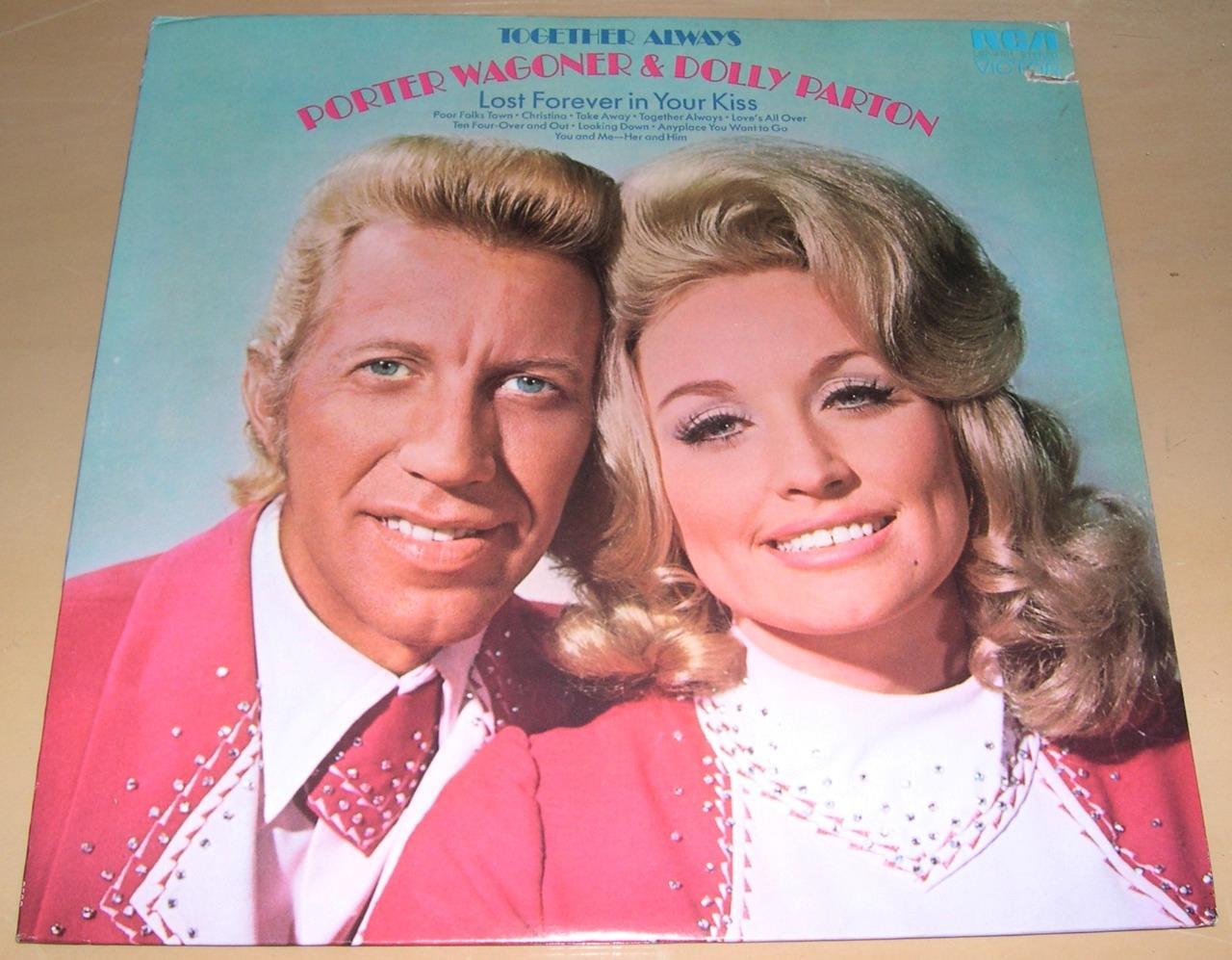 PORTER WAGONER & DOLLY PARTON- Together Always (LP, 1972) Very Good