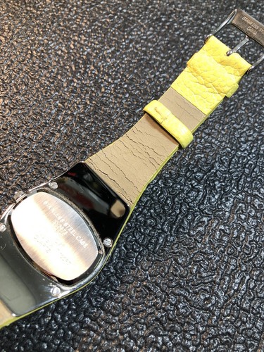 Anne Klein Women’s Watch Silver Tone Yellow Band Ladies Wristwatch UNTESTED - Picture 7 of 14