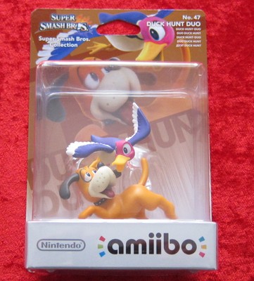 Duck Hunt Duo amiibo Figur, Super Smash Bros. Collection No. 47, Neu-OVP