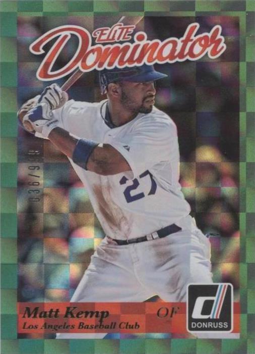 2014 Panini Donruss - Matt Kemp #14 - 1 of 1