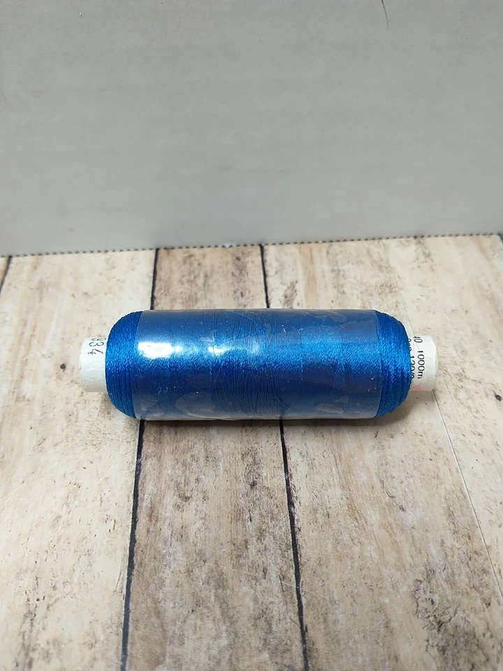 Madeira Polyneon 1000m Embroidery Thread Color 1934 Blue - Image 3 of 4